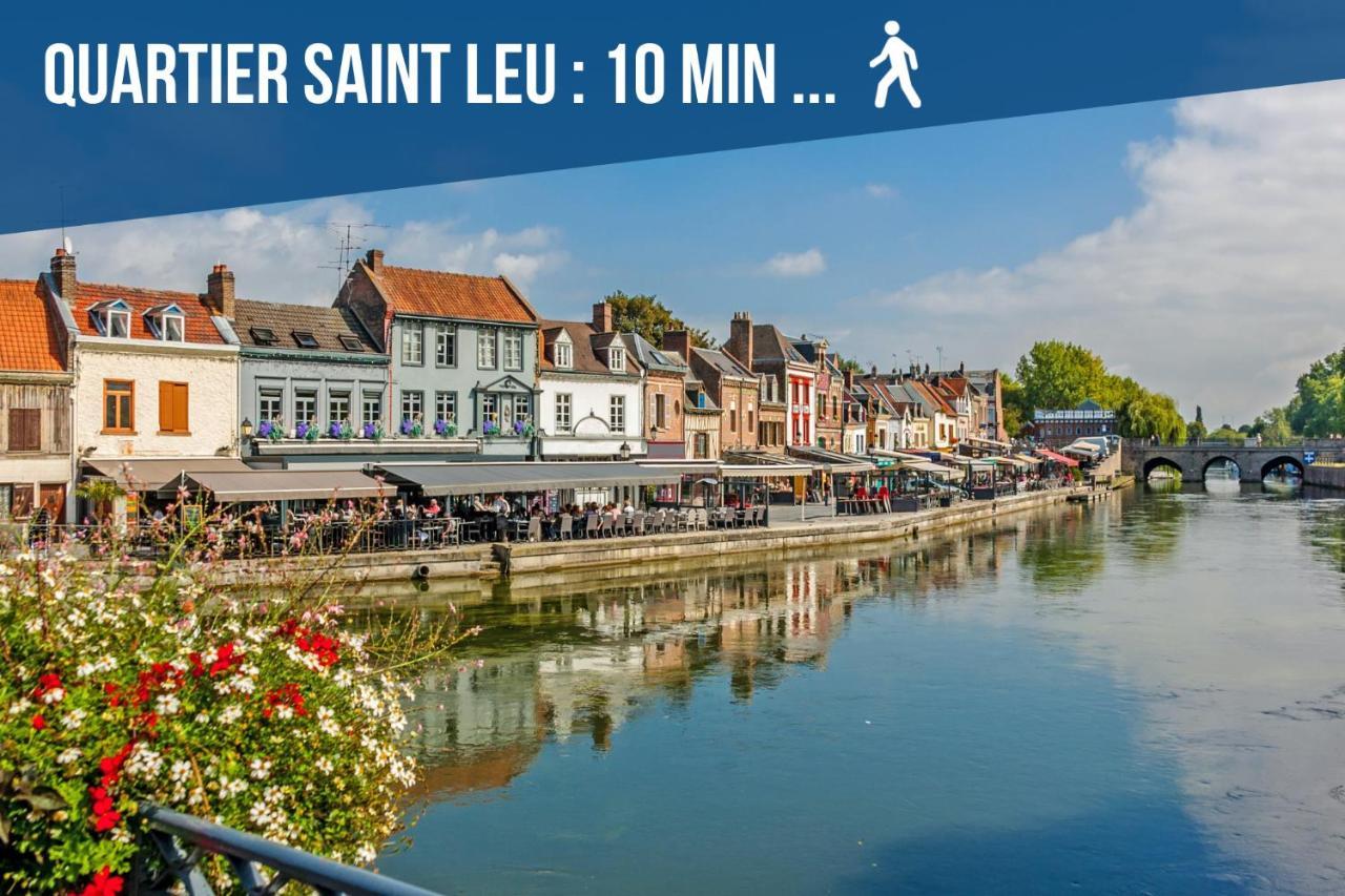 Downtown Loft - Centre Ville - Wifi - Netflix Amiens Luaran gambar