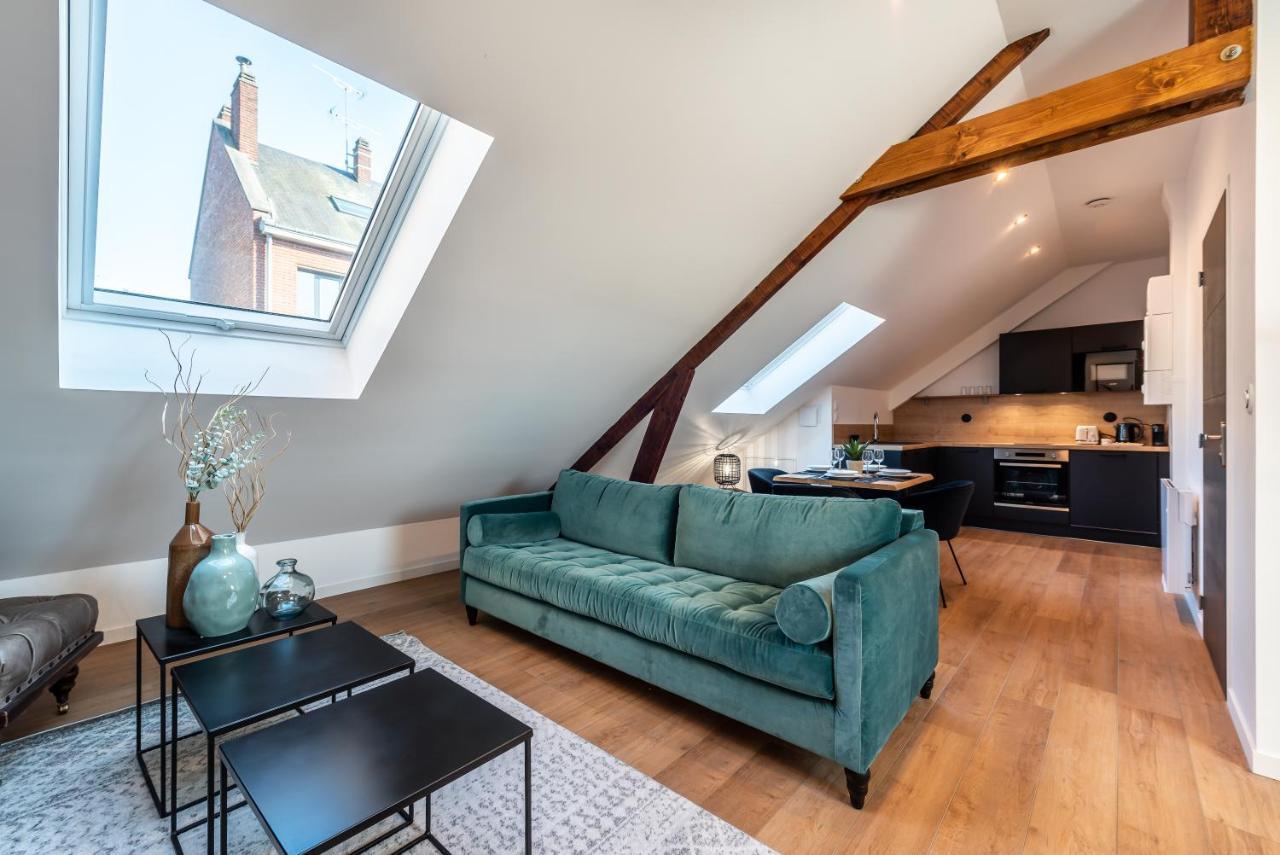 Downtown Loft - Centre Ville - Wifi - Netflix Amiens Luaran gambar